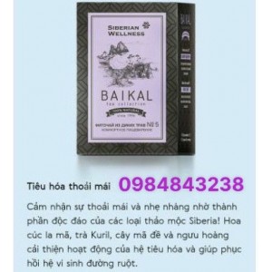 Trà thảo mộc Baikal tea collection. Herbal tea №5 Trà Tiêu Hóa
